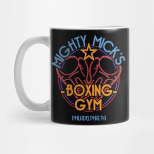 Mighty Mick's Boxing Gym Retro Mug